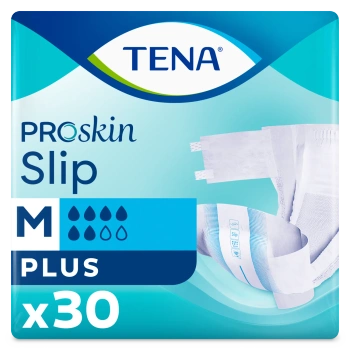Pieluchomajtki TENA Slip ProSkin Plus M 30 sztuk