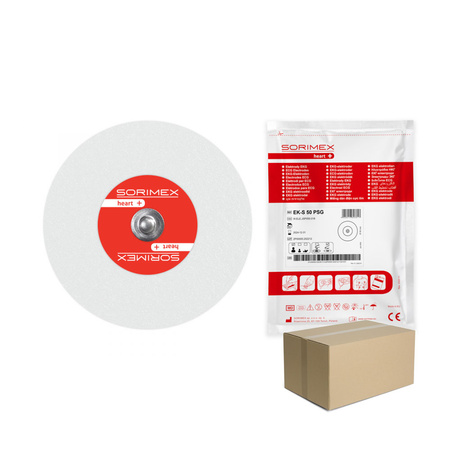 Elektrody EKG EK-S 50 PSG pianka żel stały 50mm 50sztuk wielopak 30op