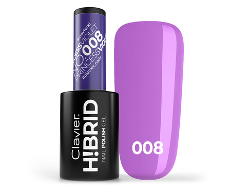 Lakier hybrydowy H!BRID - 008 Princess Violet