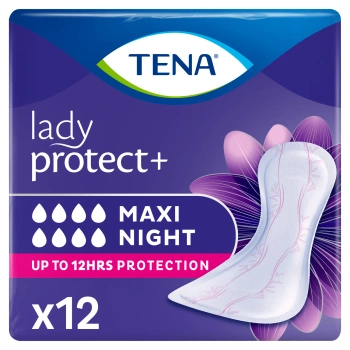 Specjalistyczne podpaski TENA Lady Maxi Night 12 szt
