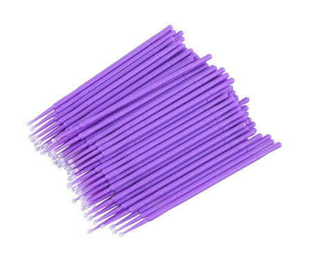 Aplikatory Jednorazowe do Rzęs - 100 szt. - Precyzyjna Aplikacja - 1mm