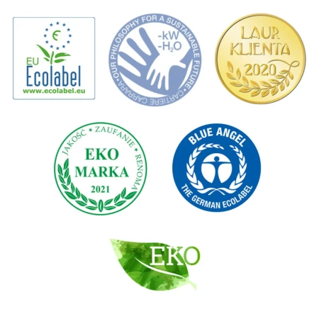 Ekologiczny papier toaletowy mini jumbo 120m 2 warstwy Bulkysoft Comfort de-inked 12 rolek