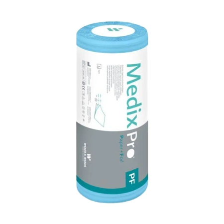 Podkład higieniczny na rolce 50cm x 50cm niebieski podfoliowany 54g MedixPro 360szt