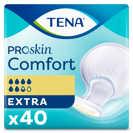 Pieluchy anatomiczne TENA Comfort ProSkin Extra 40 szt