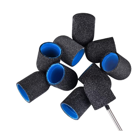 Kapturki Ścierne Clavier, Medisterill do Pedicure, Frezarki PodoCaps 13mm 120 grit - 10szt.