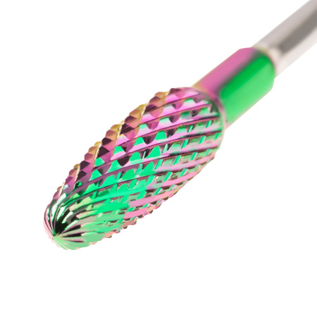 Wolframowy Tęczowy Stożek 3/32 Hybryda Żel - Flame F(T)