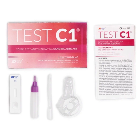 Candida Albicans test C1 do samokontroli 1szt