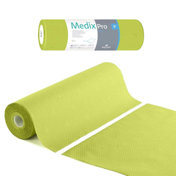 Podkład higieniczny na rolce 50cm x 50cm limonkowy 36g MedixPro 100szt