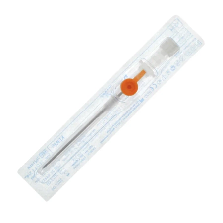 Wenflon pomarańczowy 14G 2,1mm x 45mm kaniula dożylna KD-Fix 50szt