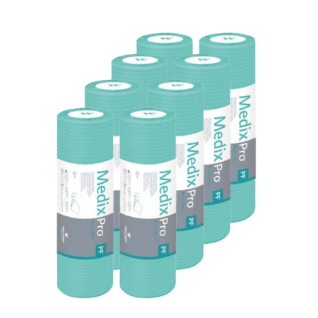 Podkład higieniczny na rolce 38cm x 50cm zielony podfoliowany 54g MedixPro 640szt