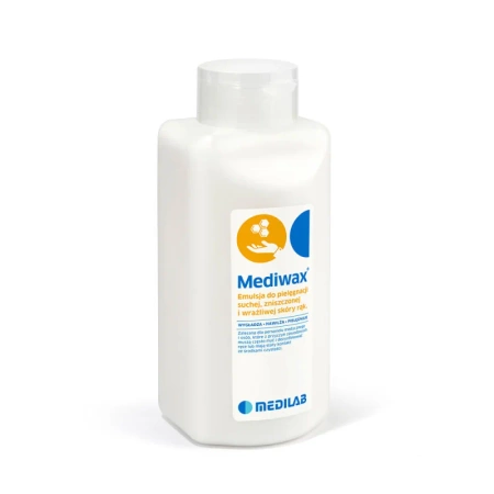 Mediwax krem do rąk 500ml do pielęgnacji suchej i wrażliwej skóry 9szt