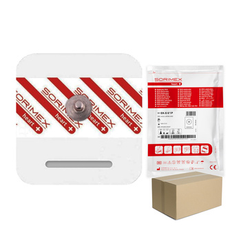 Elektrody do holtera EKG EK-S 61 PSG pianka żel stały 55mm x 53mm 50szt wielopak 30op