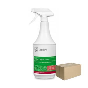 Spray do dezynfekcji i mycia powierzchni Velox Top AF Grapefruit 1l 12op