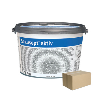 Preparat sporobójczy do mycia i dezynfkcji narzędzi Sekusept Aktiv 1,5kg 4op