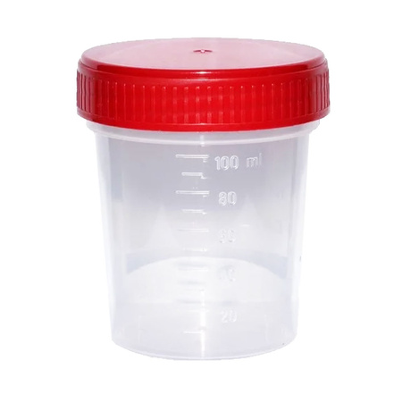 Pojemnik na mocz niejałowy 100ml jednorazowy Margomed 1szt