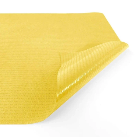 Prześcieradło jednorazowe 150cm x 210cm żółte podfoliowane 54g MedixPro 5szt