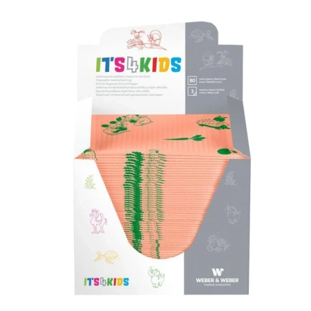 Podkład dla dzieci 33cm x 48cm morelowy podfoliowany 54g Its4kids 480szt