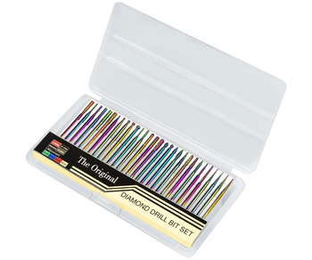 Frezy Diamentowe Rainbow Zestaw - 30szt