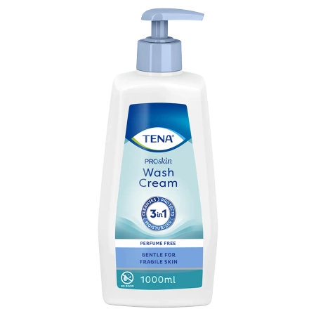 Krem do mycia Tena Wash Cream 1l x 8szt