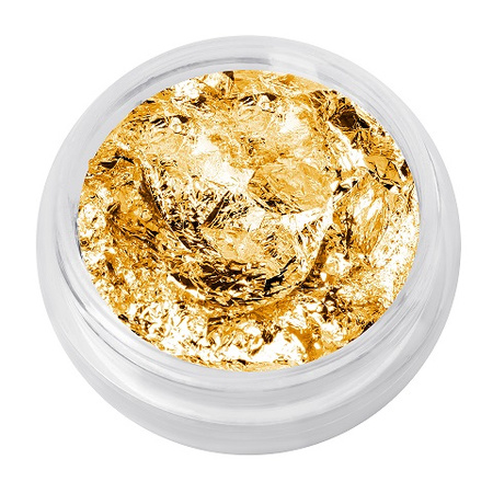 Folia Płatki do Zdobień Paznokci - Złota - 03