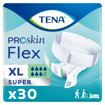 Pieluchomajtki TENA Flex ProSkin Super XL 30 szt