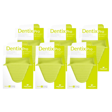 Serweta dentystyczna 33cm x 48cm limonkowa podfoliowana 54g DentixPro 480szt