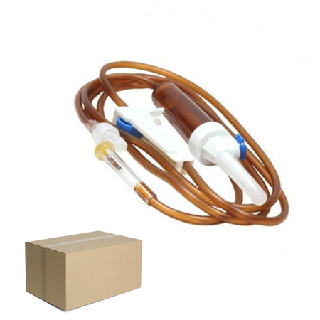 Przyrząd do przetaczania płynów infuzyjnych światłoczułych typ IS 150cm Margomed bez ftalanów 200szt