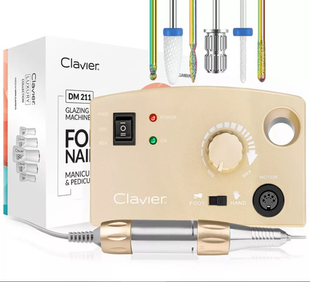 Frezarka do Paznokci - DM-211 - Złota