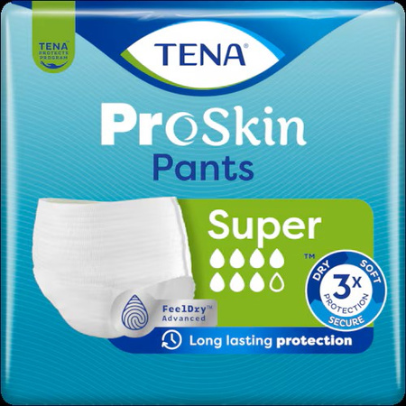 Majtki chłonne TENA Pants ProSkin Super S 12 szt