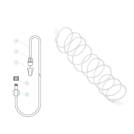 Przedłużacz do przetoczeń 150cm Margomed 1szt