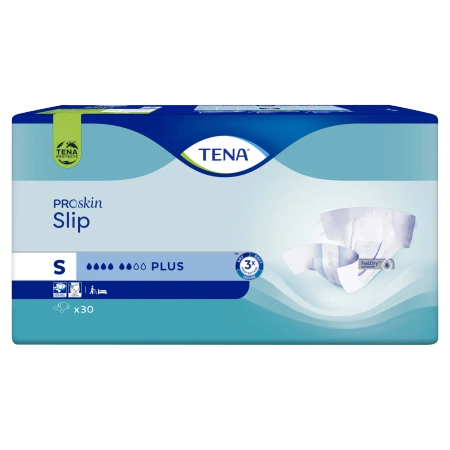 Pieluchomajtki TENA Slip ProSkin Plus S 30 sztuk