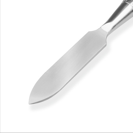 Paletka do mieszania Metalowa tacka ze szpatułką - duża