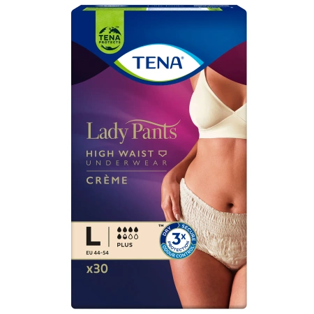 Bielizna chłonna TENA Lady Pants Plus Creme L 30 szt