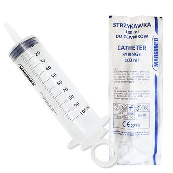 Strzykawka cewnikowa 100ml Margomed 1szt