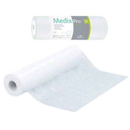 Podkład higieniczny na rolce 50cm x 50cm biały 20g MedixPro 100szt