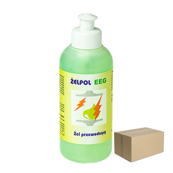 Żel do badania EEG Żelpol 250g żel przewodzący do elektrostymulacji 40szt