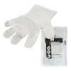 Rękawiczki foliowe zrywki jednorazowe rozmiar M 100szt