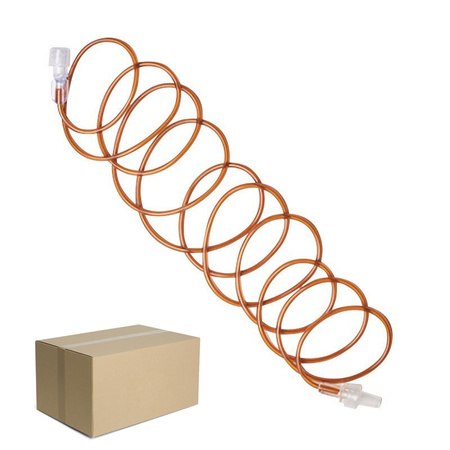 Przedłużacz do pomp infuzyjnych 250cm bursztynowy do leków światłoczułych Margomed 300szt