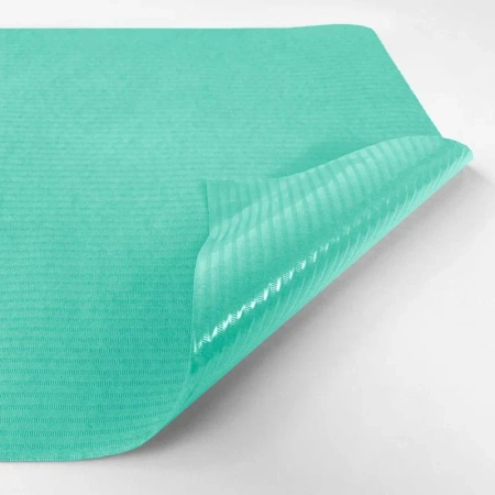 Podkład higieniczny na rolce 38cm x 50cm zielony podfoliowany 54g MedixPro 640szt