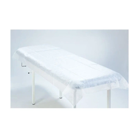 Prześcieradło jednorazowe 80cm x 210cm białe 20g MedixPro 10szt