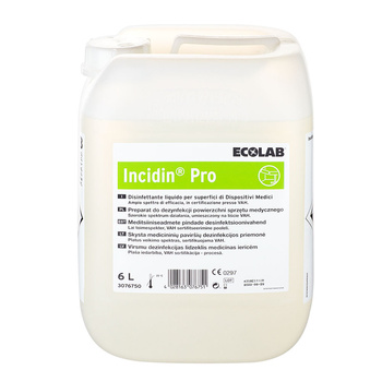 Preparat do dezynfekcji wszystkich powierzchni w srodowisku szpitalnym Incidin PRO 6L