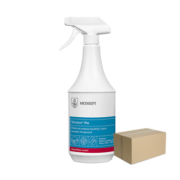 Pianka do wstępnej dezynfekcji i mycia narzędzi chirurgicznych Viruton Pre 1l 12szt