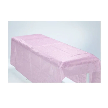 Prześcieradło jednorazowe 160cm x 210cm różowe 20g MedixPro 5szt