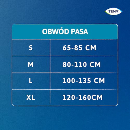 Majtki chłonne TENA Pants ProSkin Plus L 10 szt