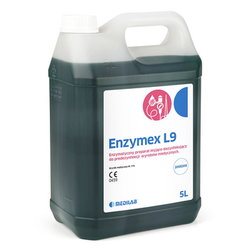 Koncentrat do ręcznego mycia i dezynfekcji narzędzi, endoskopów Enzymex L9 5l