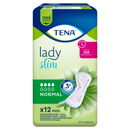 Specjalistyczne podpaski TENA Lady Slim Normal 12 szt