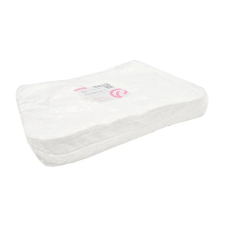 Podkład higieniczny pod głowę z nacięciem x na twarz biały 100szt x 10op