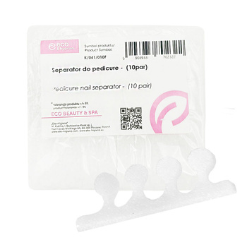 Separator do pedicure z pianki separator do malowania paznokci 10 par