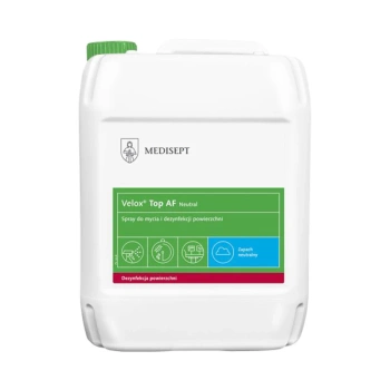 Spray do dezynfekcji i mycia powierzchni Velox Top AF Neutral 5l