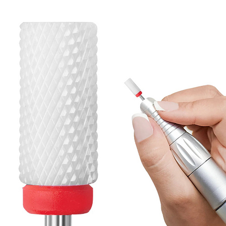 Frez Ceramiczny, Walec LARGE BARREL/F, delikatny (czerwony)